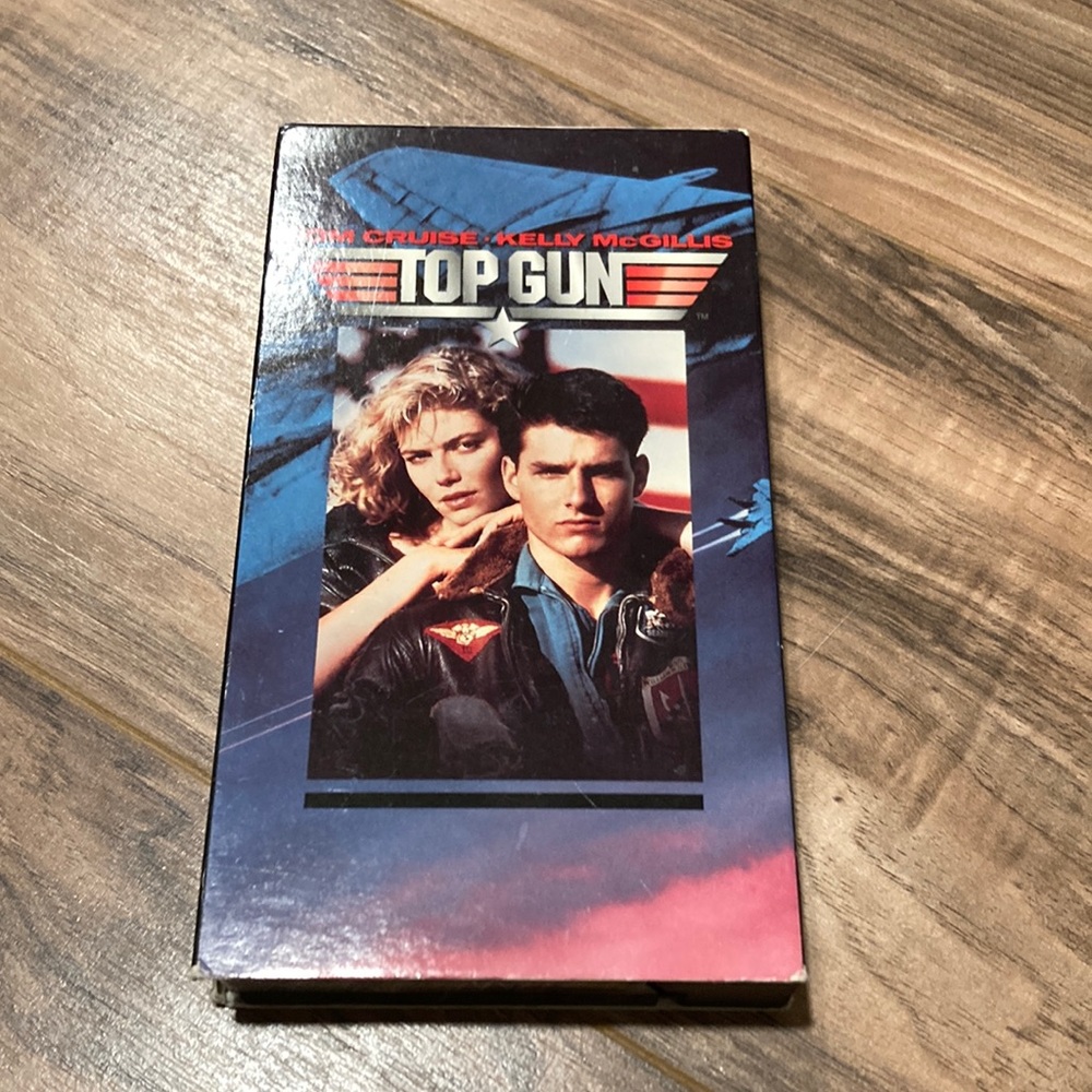 Vintage Top Gun VHS tape